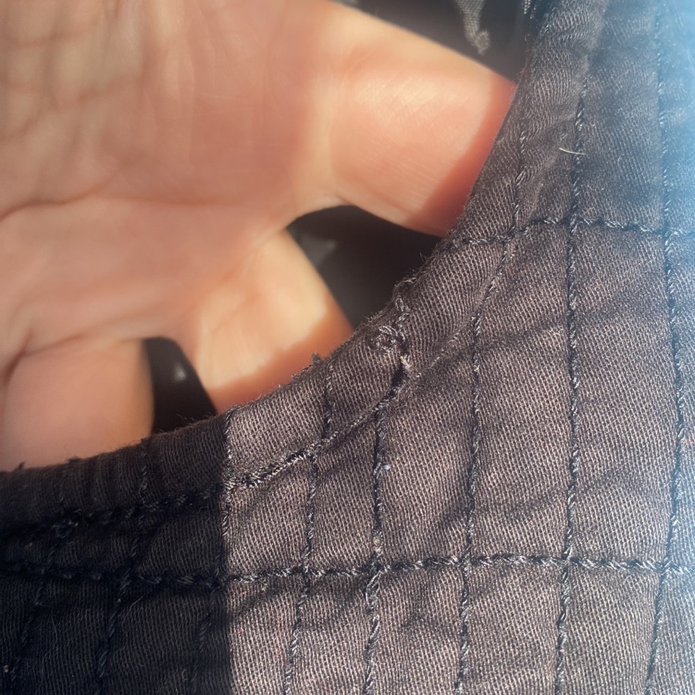 BandolinoBlu Black Quilted Vest size M - Picture 10 of 13